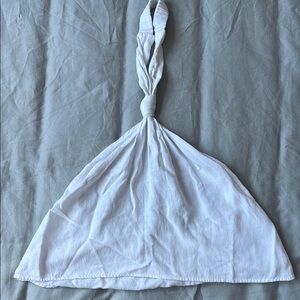 White Knotted Headscarf